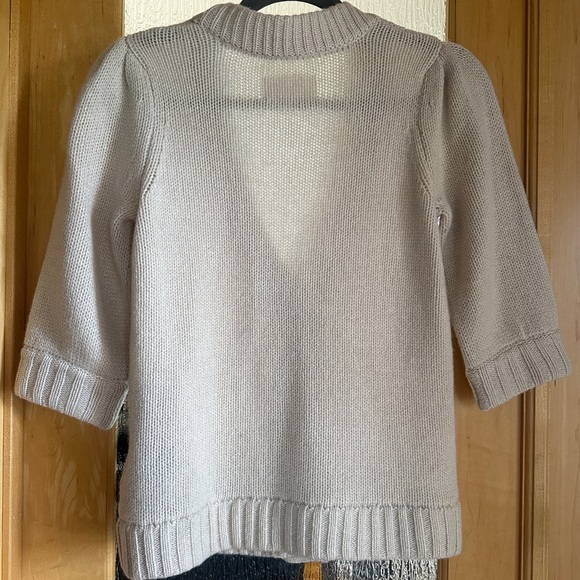 NWT Zadig & Voltaire Betsy Cardigan in Ecru, size small - Picture 8 of 14